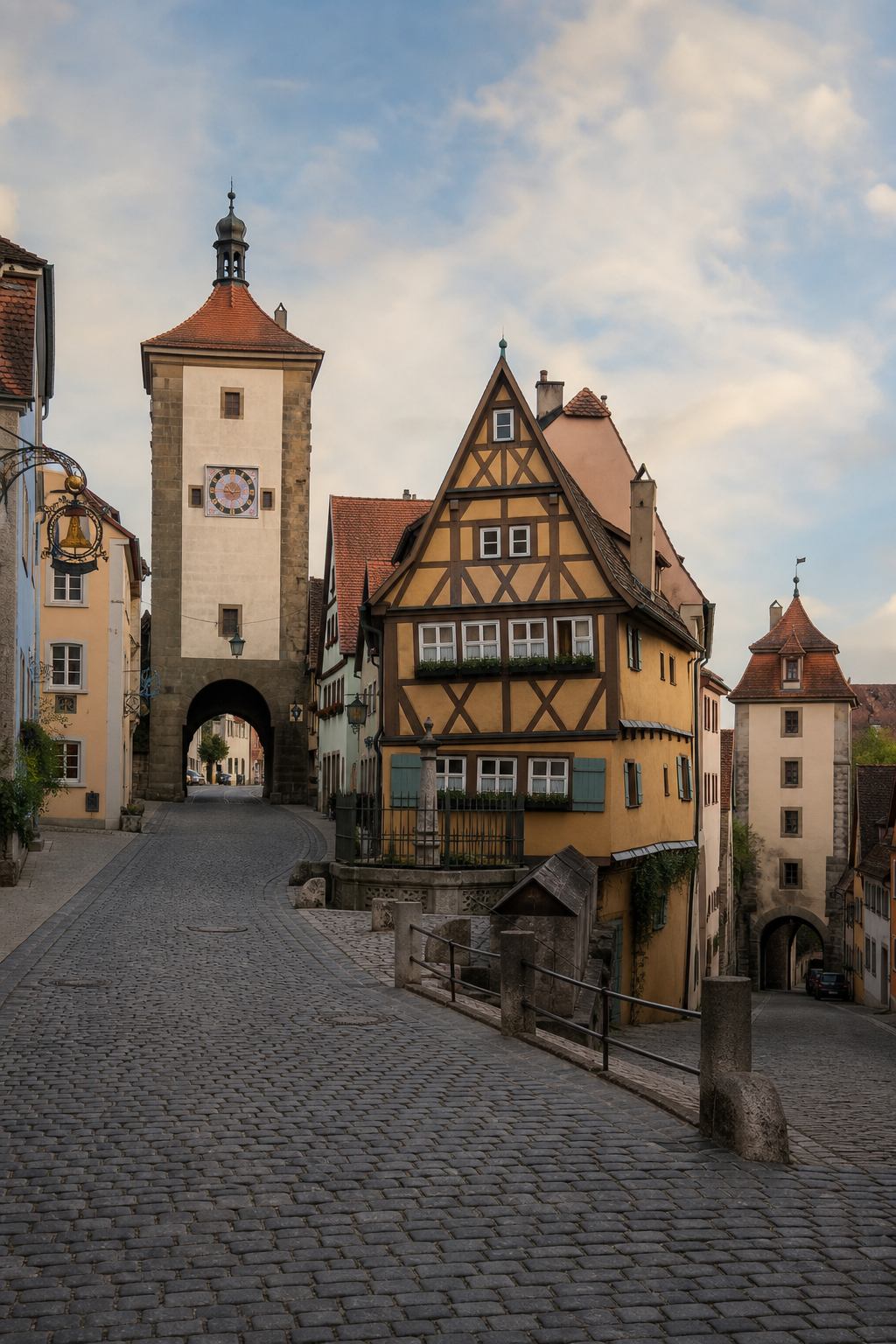 Historische Altstadt Rothenburg ob der Tauber